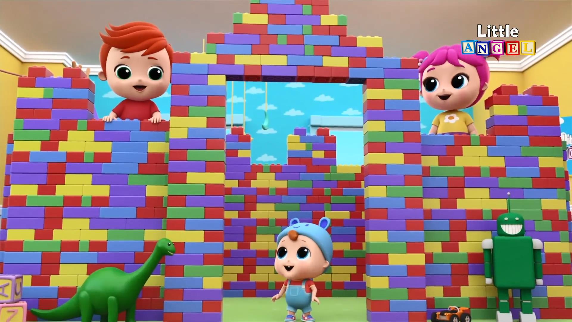 لیتل انجل - Little Angel Playtime with Building Blocks