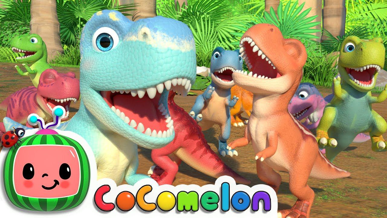 کوکوملون - Cocomelon Ten Little Dinos