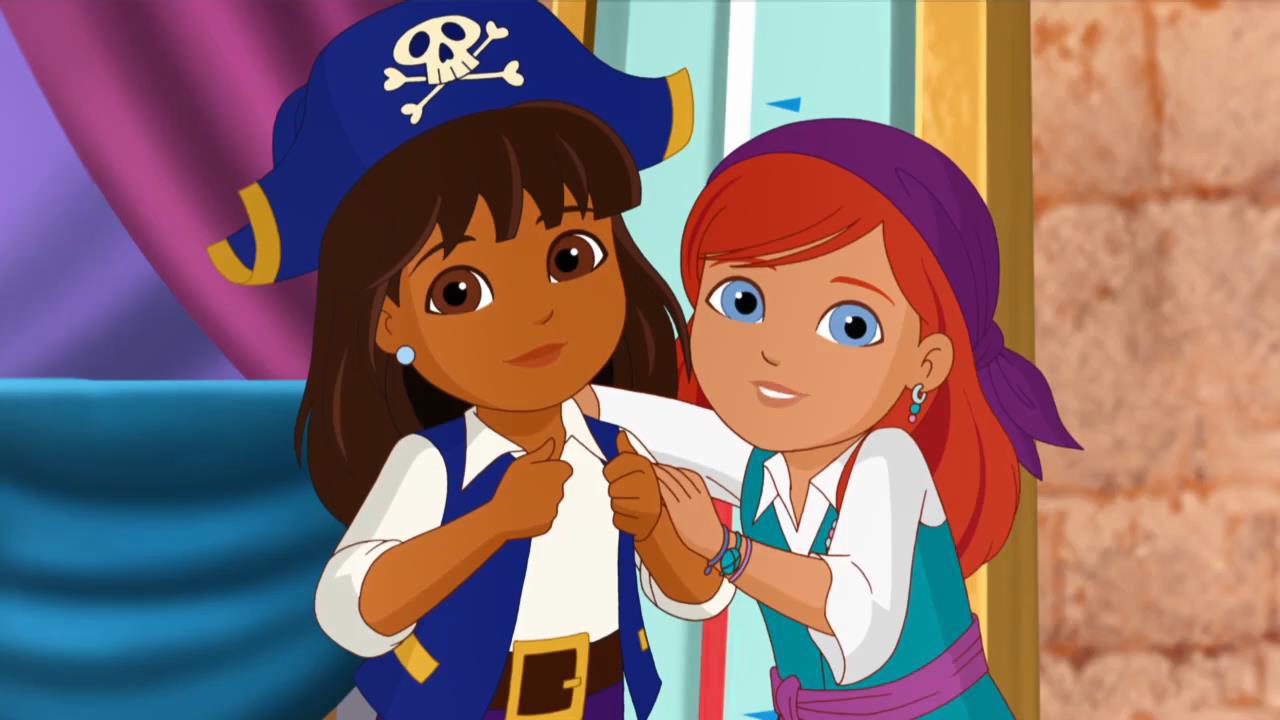 دورا و دوستان Dora and Friends S01E02 - We Save a Pirate Ship