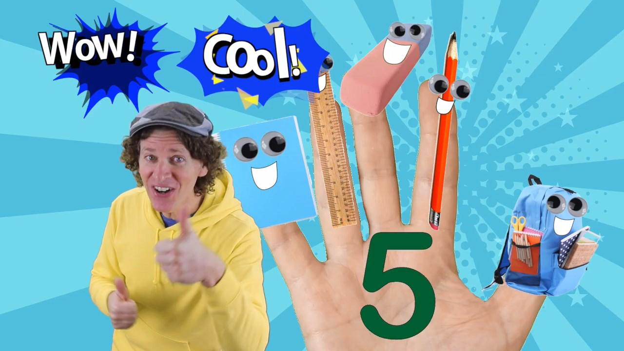 انگلیسی با مت Learn English with Matt School Supplies (Finger Family Song)
