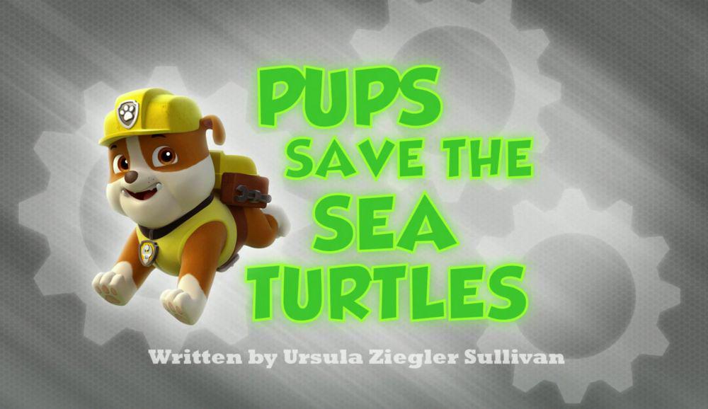 Paw Patrol - سگهای نگهبان S1E02a - Pups Save the Sea Turtles