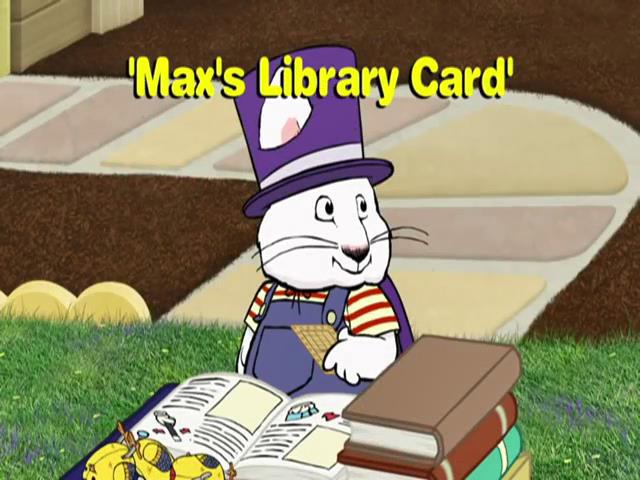 مکس و روبی Max and Ruby S5E24c - Max’s Library Card