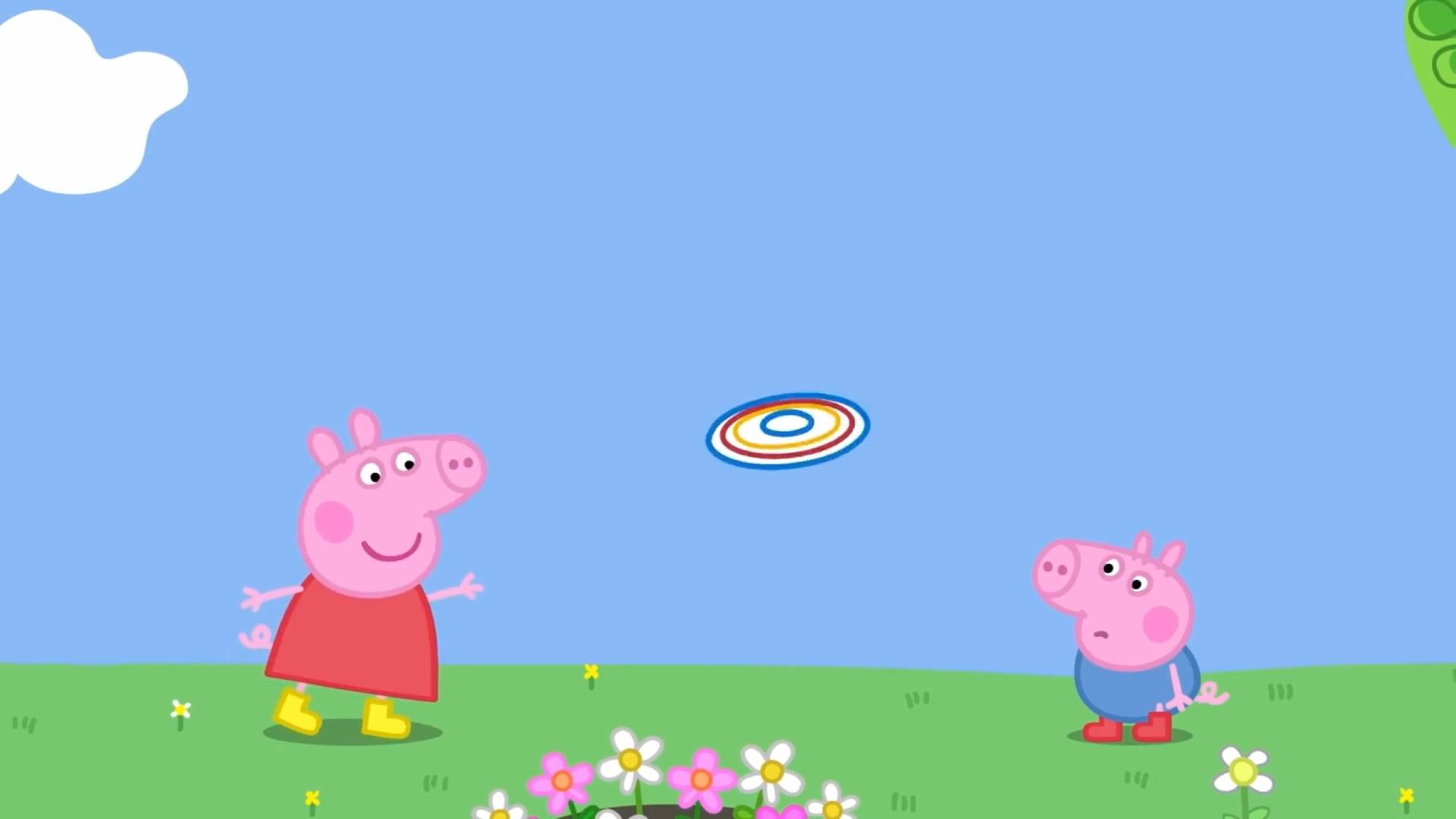 پپاپیگ - Peppa Pig S07E41 - Flying Discs
