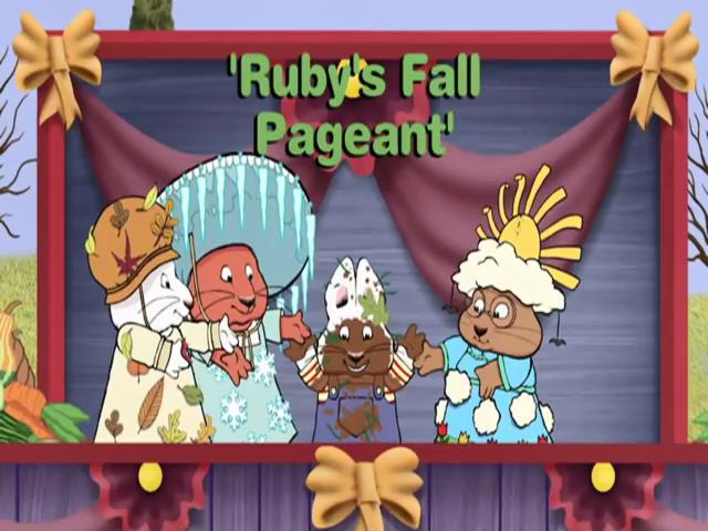 مکس و روبی Max and Ruby S5E23c - Ruby’s Fall Pagent