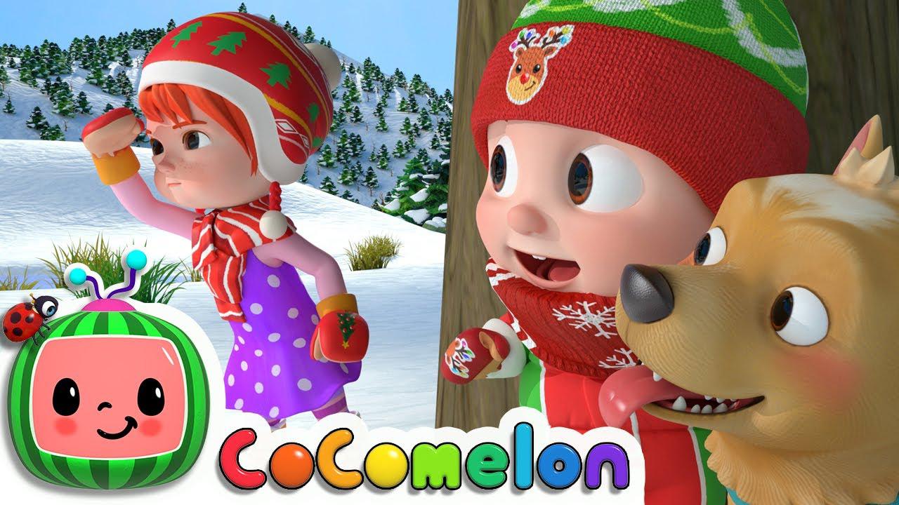 کوکوملون - Cocomelon Hide and Go Seek in the Snow (Jingle Bells)