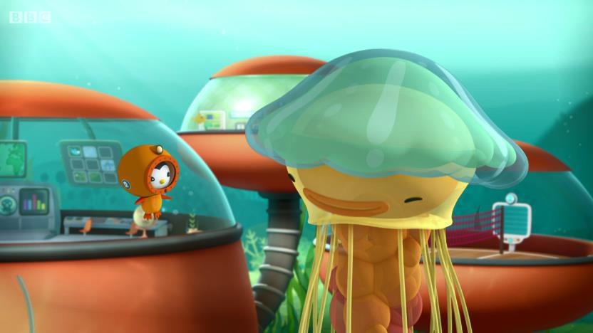 اختانوردها Octonauts S3E14 - The Lion's Mane Jellyfish