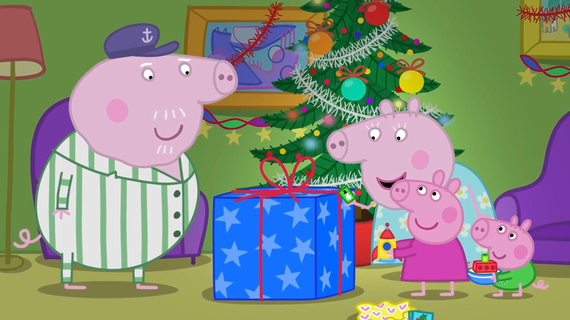پپاپیگ - Peppa Pig S07E44 - Grandpa Pig's Christmas Present